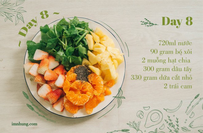 N&agrave;ng 9X chia sẻ kinh nghiệm xương m&aacute;u khi uống rau-củ-quả để giảm 6kg trong 12 ng&agrave;y - Ảnh 10.