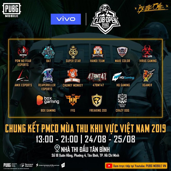 Giải đấu PUBG Mobile PMCO mùa Thu 2019 - Đâu là những cái tên được kì vọng nhiều nhất? - Ảnh 1.