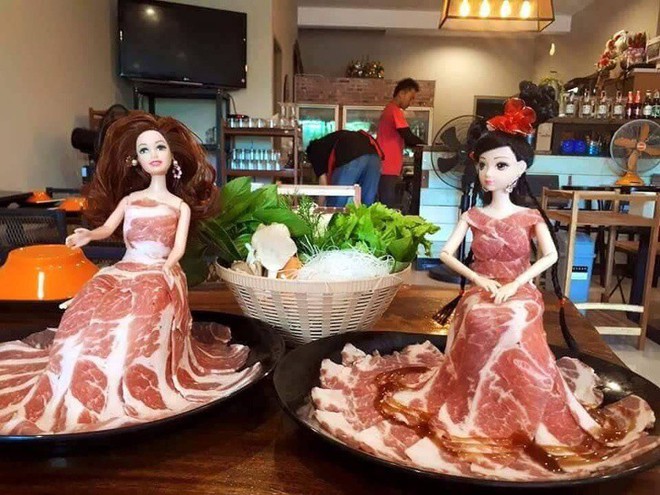 Những nh&agrave; h&agrave;ng Decor m&oacute;n theo phong c&aacute;ch ng&aacute;o kh&ocirc;ng để đ&acirc;u cho hết  khiến thực kh&aacute;ch cười lăn cười b&ograve; khi đến ăn - Ảnh 3.