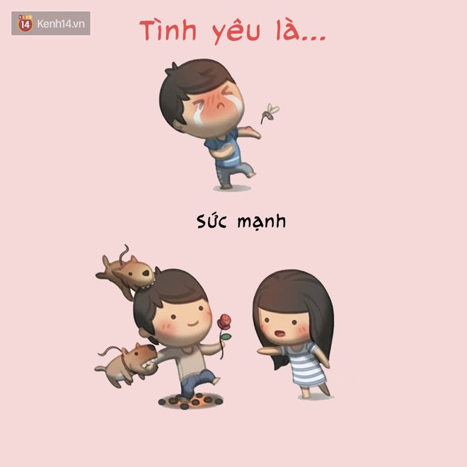 Bộ tranh định nghĩa tình yêu cực dễ thương, cân nhắc trước khi đọc nếu không muốn phát điên lên vì vẫn còn F.A - Ảnh 13.