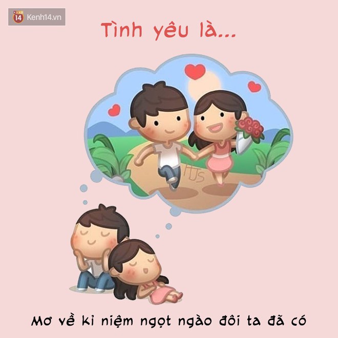 Bộ tranh định nghĩa tình yêu cực dễ thương, cân nhắc trước khi đọc nếu không muốn phát điên lên vì vẫn còn F.A - Ảnh 17.