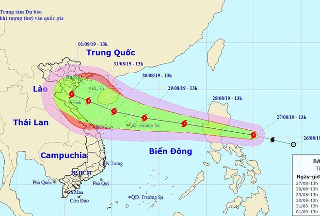 Khẩn cấp ứng phó với bão Podul sắp tiến vào biển Đông - Ảnh 1.