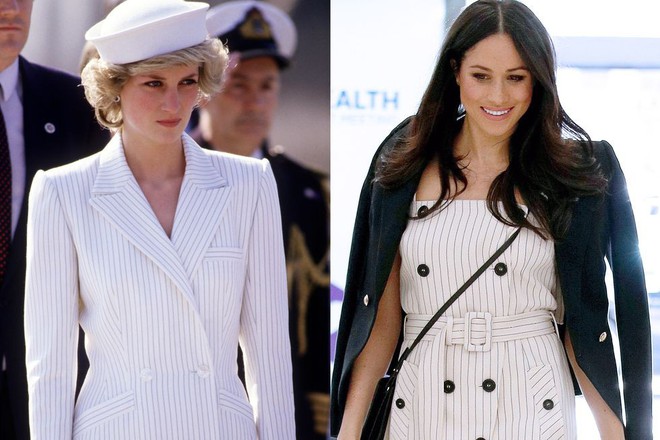 Hay bị nói ra nói vào nhưng vẫn có lúc Meghan Markle giành được cảm tình nhờ khéo nịnh mẹ chồng đã khuất qua trang phục - Ảnh 1.