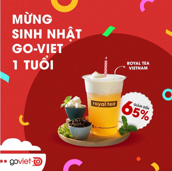 Một loạt các thương hiệu trà sữa đình đám đang đồng loạt giảm giá tận 65% mừng GoViet sinh nhật 1 tuổi - Ảnh 9.