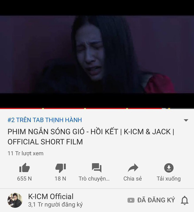 Cô Mị khẩu nghiệp BB Trần chính thức đứng top 1 trending, Sóng Gió - Hồi Kết của Jack - KICM và Sáng Mắt Chưa của Trúc Nhân bám sát quyết liệt! - Ảnh 2.