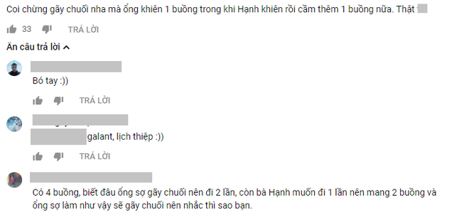 Lương Gia Huy bị phản ứng khi để đồng đội nữ khệ nệ xách 2 buồng chuối còn mình chỉ bưng 1 - Ảnh 5.