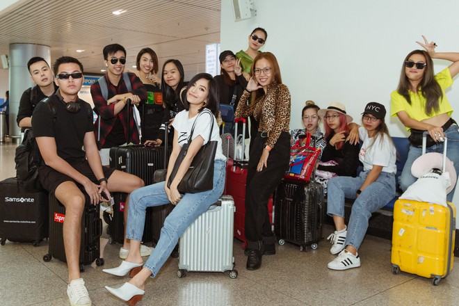 Bích Phương chanh sả xuất hiện tại sân bay sang Indonesia dự show khủng với MAMAMOO, Monsta X - Ảnh 7.