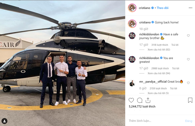 Trắng tay kh&ocirc;ng c&oacute; giải thưởng để khoe, Ronaldo vẫn c&oacute; c&aacute;ch sống ảo kiếm về ngay 5 triệu lượt thả tim - Ảnh 1.