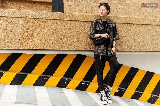 Street style 2 miền: các bạn trẻ lên đồ chớm thu từ sương sương đến chất ngầu đủ cả, bộ nào cũng hay ho - Ảnh 13.