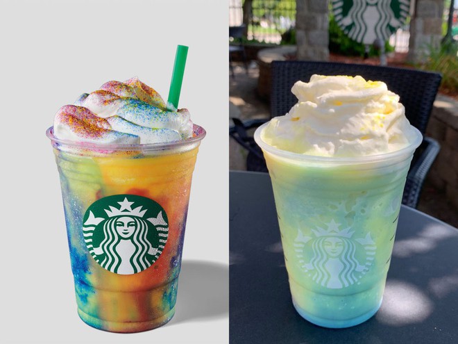Bi h&agrave;i m&oacute;n c&agrave; ph&ecirc; sống ảo của Starbucks: Quảng c&aacute;o đủ bảy sắc cầu vồng, về đến tay chỉ c&ograve;n m&agrave;u cỏ &uacute;a buồn h&eacute;o hắt - Ảnh 2.