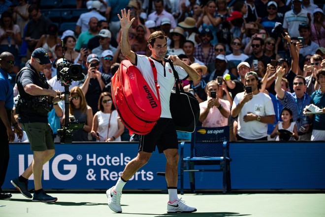 Federer bất ngờ nổi giận văng tục sau chiến thắng dễ dàng ở vòng 3 US Open - Ảnh 6.