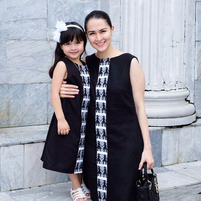 Marian Rivera xứng danh là “bà mẹ đẹp nhất Philippines” khi không chỉ xinh đẹp mà còn rất chăm lên đồ điệu đà với con - Ảnh 1.