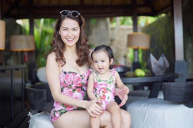 Marian Rivera deserves the title "the most beautiful mother in the Philippines" as she is not only beautiful but also takes care to dress elegantly for her children - Photo 5.