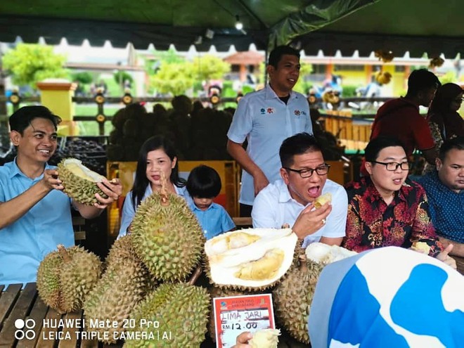 Sầu riêng năm ngón mới được lai giống tại Malaysia bỗng gây sốt vì lý do này - Ảnh 2.