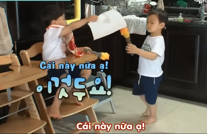 Hội em út hổ báo trường mẫu giáo: Dương (về Nhà Đi Con) và Song Manse kẻ tám lạng, người nửa cân! - Ảnh 7.