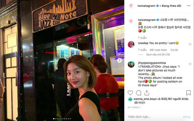 Ai ngờ Kang Daniel được đãi ăn theo lời JYP hứa vì hẹn hò Jihyo, lộ cả ảnh trên Instagram của TWICE mà không ai hay - Ảnh 1.