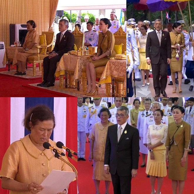 Trước khi lập Thứ phi, Hoàng hậu Thái Lan vẫn ân cần chăm sóc chồng một cách tinh tế, khẳng định vị trí vợ cả của mình - Ảnh 2.