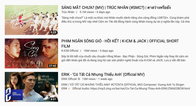 Tr&uacute;c Nh&acirc;n gi&agrave;nh lại Top 1 Trending từ Jack & K-ICM chỉ sau 1 ng&agrave;y, tiếp tục l&agrave;m d&acirc;n t&igrave;nh S&aacute;ng mắt chưa - Ảnh 2.