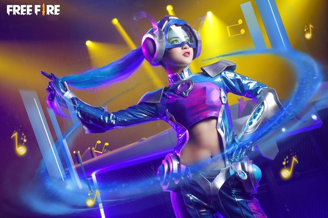 Chiêm ngưỡng bộ cosplay DJ Quẩy siêu đẹp của tựa game sinh tồn Garena Free Fire - Ảnh 11.