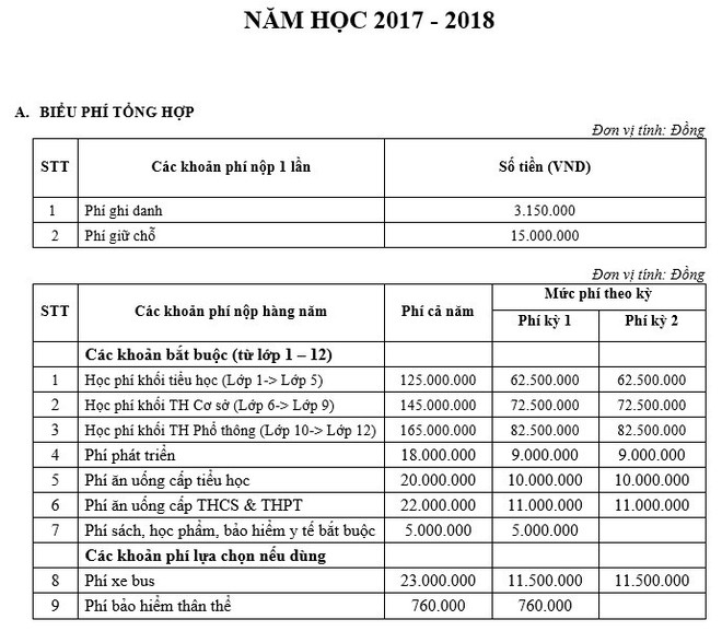 Choáng ngợp với học phí trường quốc tế tại Việt Nam: Cao thứ 5 châu Á và đứng thứ 13 toàn thế giới - Ảnh 8.