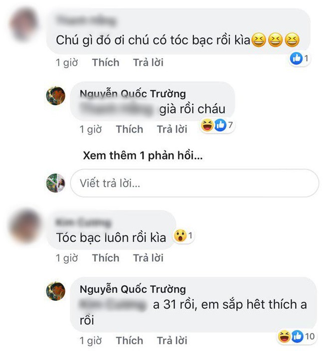 Vừa khoe thay avatar mới, Quốc Trường đ&atilde; bị fan soi c&oacute; dấu hiệu tuổi t&aacute;c khi để lộ cả t&oacute;c bạc - Ảnh 2.