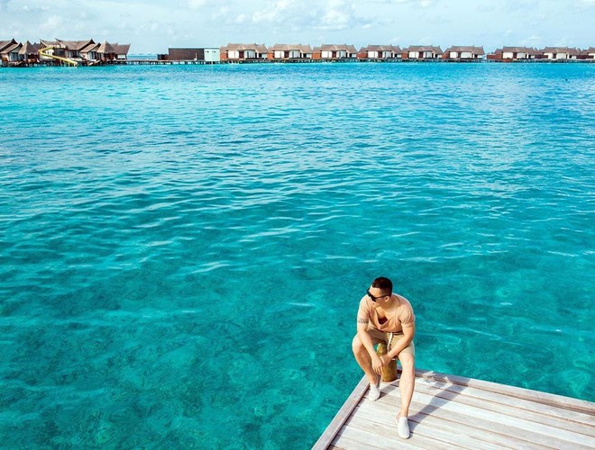 Hot: Ông bầu Vũ Khắc Tiệp ra vlog mới, chi hẳn nửa tỉ thuê khách sạn sang chảnh nhất Maldives để ở “sương sương” - Ảnh 5.