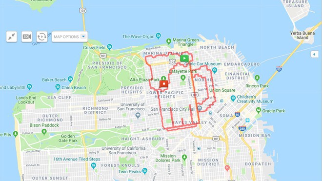Kinh ngạc thanh niên dành cả thanh xuân để chạy vẽ hình lên ứng dụng bản đồ, kỷ lục 6 tiếng ngốn liền 46km - Ảnh 5.