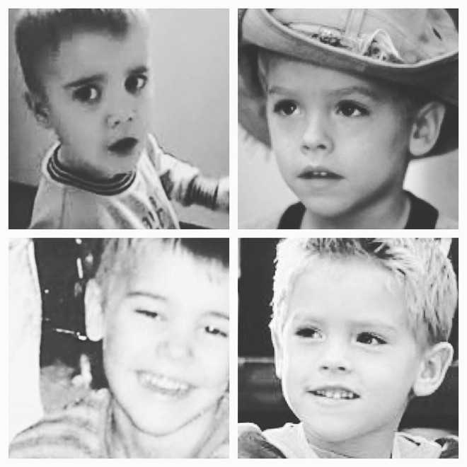 Đăng ảnh ng&agrave;y b&eacute; v&agrave; tự so s&aacute;nh với anh em Zack&Cody, Justin Bieber g&acirc;y tranh c&atilde;i v&igrave; c&acirc;u đ&ugrave;a k&eacute;m duy&ecirc;n - Ảnh 1.