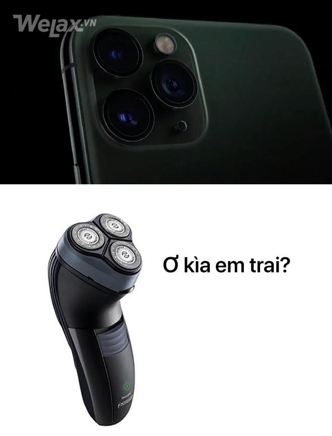 Trình làng chưa được 12 tiếng, cụm camera 3 ống kính to đùng ngã ngửa của iPhone 11 đã bị cộng đồng mạng gửi tặng nguyên một nồi ảnh chế - Ảnh 6.