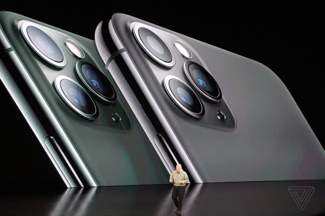 Bộ ba iPhone 11 chính thức đổ bộ: Màu xanh bóng đêm mới ngầu đét, mỗi tội camera trông hơi hài hước - Ảnh 4.