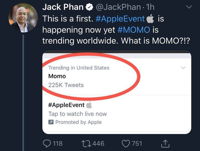 Momo (Twice) lần đầu hất mái liền lọt top 1 trending Twitter, thậm chí còn hot hơn cả sự kiện Apple ra mắt iPhone - Ảnh 4.