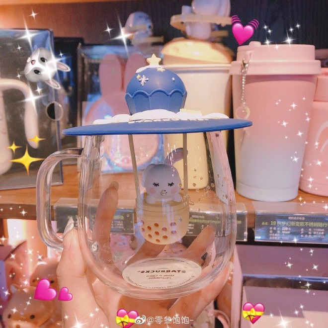 Bộ cốc đẹp m&ecirc; li độc quyền của Starbucks Trung Quốc ch&agrave;o Trung thu khiến ai cũng muốn &ocirc;m ngay 1 chiếc về nh&agrave; - Ảnh 2.