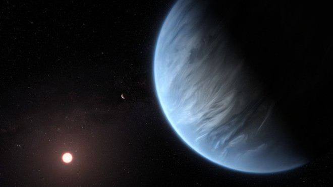 Phát hiện hành tinh đầu tiên có nước nằm ngoài hệ Mặt trời - Ảnh 1.