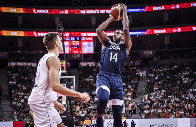 Si&ecirc;u xạ thủ của Serbia l&ecirc;n tiếng, tuyển Mỹ h&ugrave;ng mạnh tiếp tục thua đau tại FIBA World Cup 2019 - Ảnh 3.