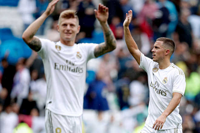 Giải VĐQG Tây Ban Nha: Tân binh 100 triệu euro Eden Hazard ra mắt, Real Madrid suýt mất điểm trên sân nhà - Ảnh 15.