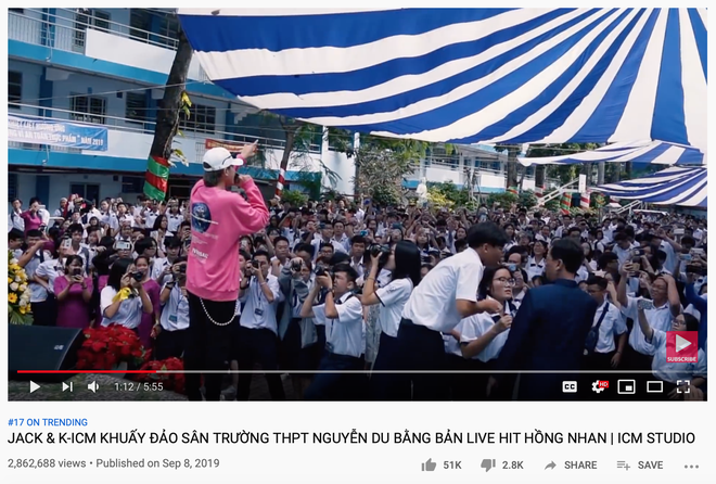 Hát khai giảng thôi cũng leo vào top trending, Jack & K-ICM không hot ở sân khấu học đường thì còn ai vào đây nữa! - Ảnh 4.