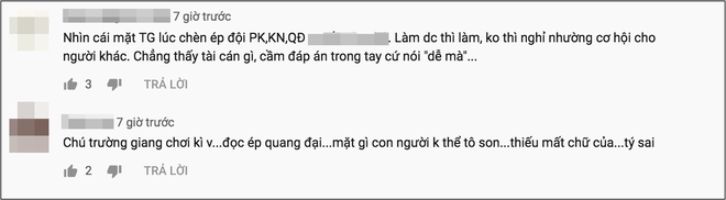 Đ&acirc;y l&agrave; phản ứng gay gắt của netizen trước th&aacute;i độ kh&oacute; chịu, cố &yacute; đọc sai của Trường Giang trong Nhanh như chớp - Ảnh 4.