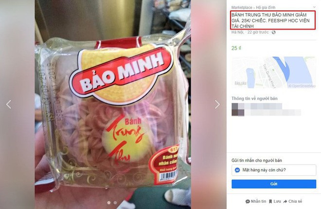 H&agrave; Nội: H&agrave;ng loạt quầy b&aacute;nh Trung thu th&agrave; dỡ quầy c&ograve;n hơn b&aacute;n hạ gi&aacute;, hội b&aacute;n h&agrave;ng online lại đua nhau thanh l&yacute; - Ảnh 11.