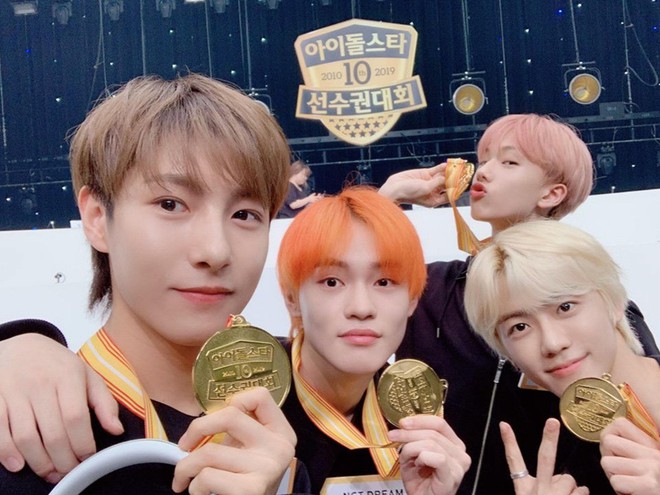 NCT là nhóm nhạc đỉnh nhất đại hội thể thao Idol 2019 khi ôm huy chương vàng một lúc 3 bộ môn - Ảnh 8.