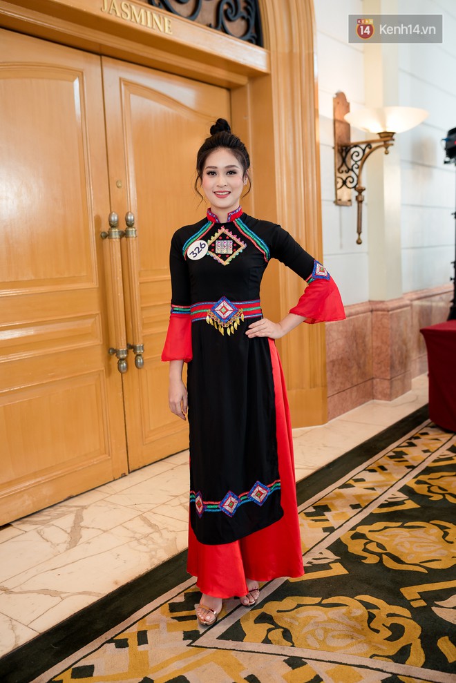 Hoa hậu Hoàn vũ Việt Nam đổ bộ miền Bắc: Tường Linh khoe vòng eo 53, mỹ nhân người dân tộc thiểu số gây chú ý - Ảnh 11.