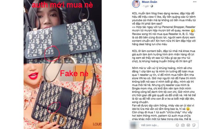 MC bóc phốt Sĩ Thanh đập hộp hàng fake cũng là một tay chơi hàng ...