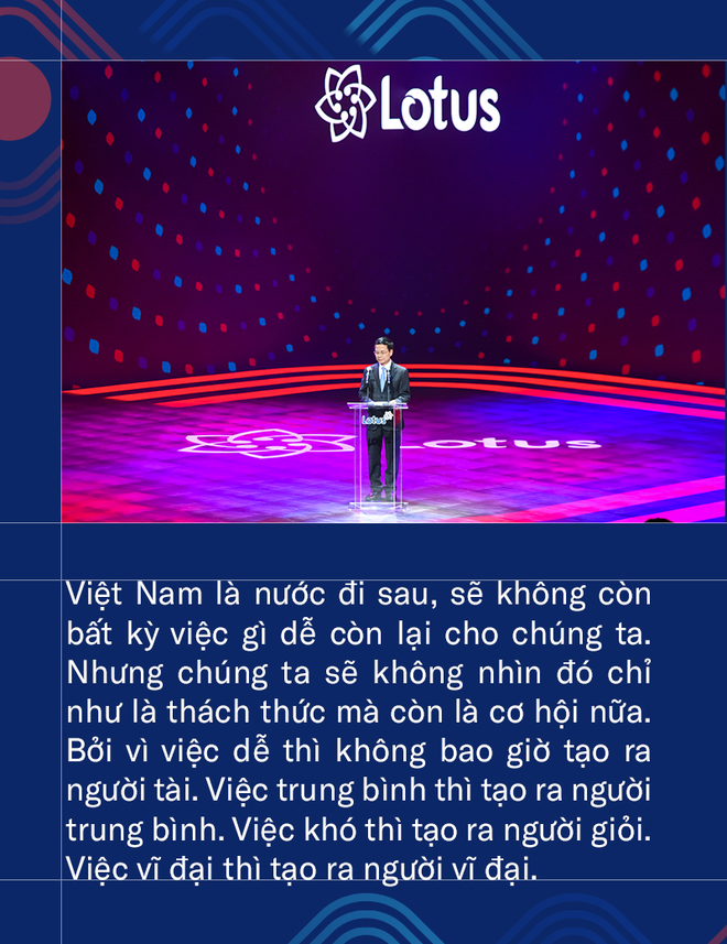 Bộ trưởng Bộ TT&TT Nguyễn Mạnh Hùng: Phát triển Lotus không phải thách thức mà là cơ hội. Vì việc dễ thì không tạo ra người tài - Ảnh 5.