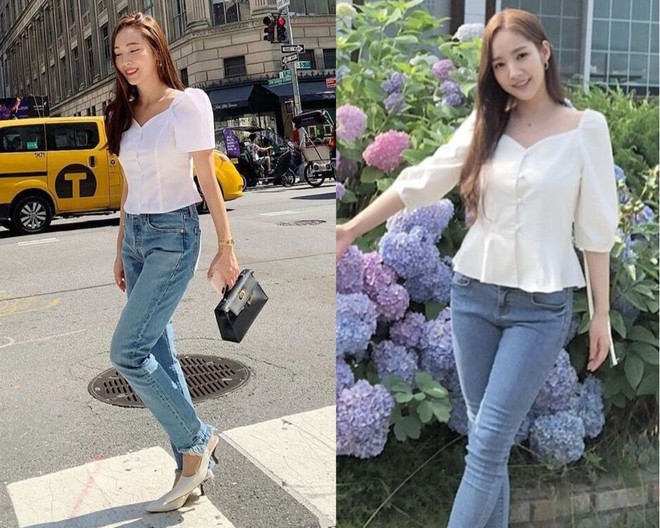 Tái hiện set đồ Park Min Young diện từ 1 năm trước, Jessica hơn thư ký Kim về độ trẻ trung nhưng lại thua về độ gợi cảm - Ảnh 4.