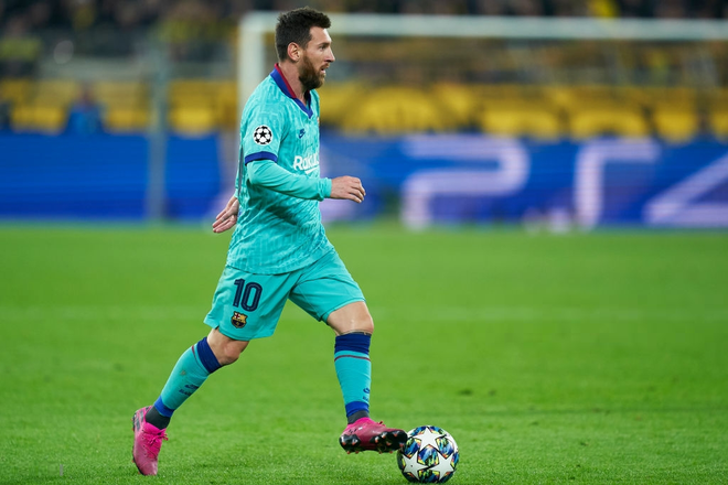 Messi nhạt nhòa ngày trở lại sân cỏ, Barca hú hồn rời sân Dortmund với 1 điểm - Ảnh 3.