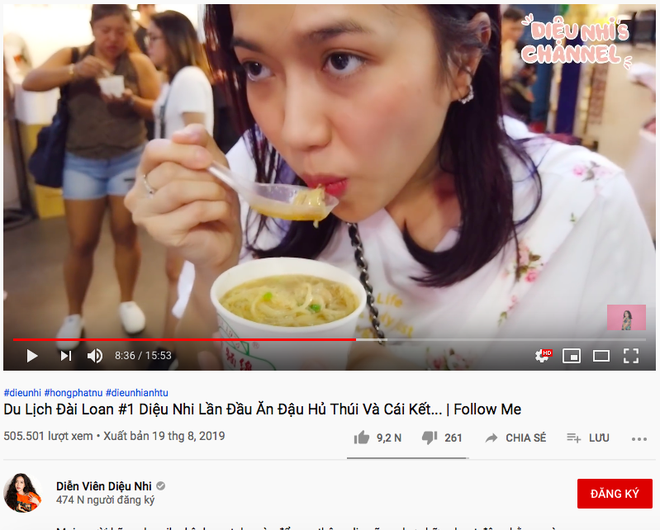 Khi các sao nữ nổi hứng làm Youtube ăn uống: Châu Bùi - Diệu Nhi đối lập ngọt ngào - “lầy lội”, nhưng “ngược đời” nhất phải là Ngọc Trinh - Ảnh 13.