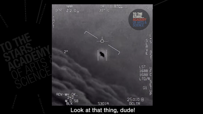  Hải quân Mỹ xác nhận video UFO bị rò rỉ là thật  - Ảnh 1.