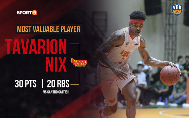 Tavarion Nix – MVP Finals 2019 và hành trình chứng tỏ bản thân của một trong những ngoại binh từng được cho tệ nhất của VBA - Ảnh 1.