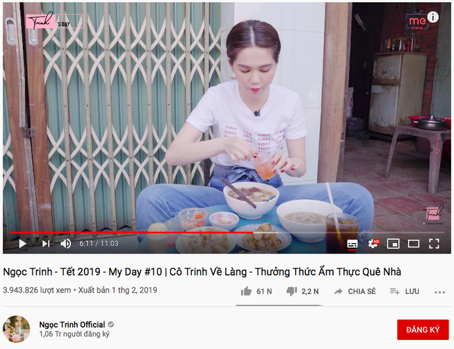 Khi các sao nữ nổi hứng làm Youtube ăn uống: Châu Bùi - Diệu Nhi đối lập ngọt ngào - “lầy lội”, nhưng “ngược đời” nhất phải là Ngọc Trinh - Ảnh 23.