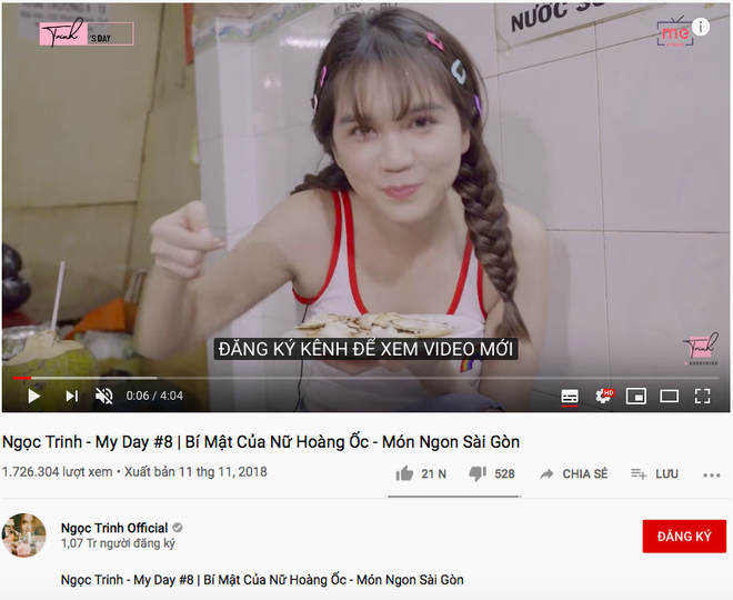 Khi các sao nữ nổi hứng làm Youtube ăn uống: Châu Bùi - Diệu Nhi đối lập ngọt ngào - “lầy lội”, nhưng “ngược đời” nhất phải là Ngọc Trinh - Ảnh 22.