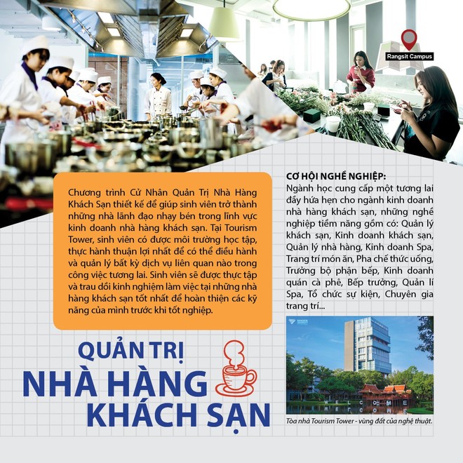 Khám phá Đại học BangKok, ngôi trường đẹp bậc nhất Thái Lan, đứng đâu cũng có ảnh sống ảo siêu đẹp - Ảnh 5.